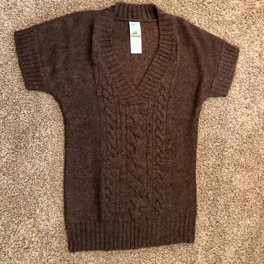 Brown Sweater Dress